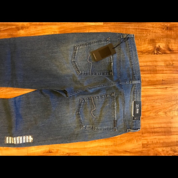 Jeans Homme 7 For All Mankind Slim - Neuf Avec Étiquettes (Modèle Haut De Gamme)